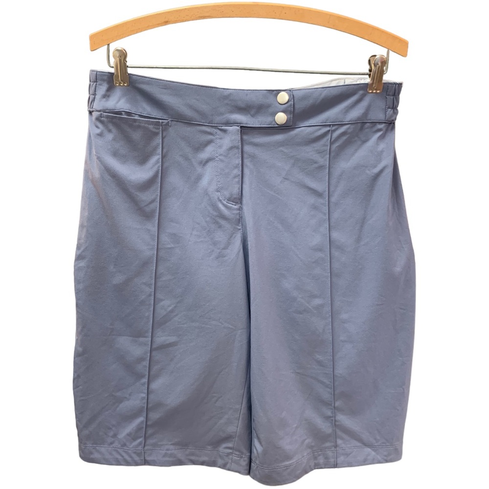 SOMA Intimates Shorts Zip Bermuda Dusty Blue-Gray Size Medium
